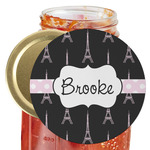 Black Eiffel Tower Jar Opener (Personalized)