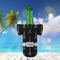 Black Eiffel Tower Jersey Bottle Cooler - LIFESTYLE