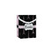 Black Eiffel Tower Jewelry Gift Bag - Gloss - Main