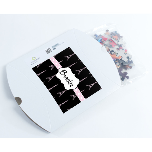 Black Eiffel Tower Jigsaw Puzzle 110 Piece - Box