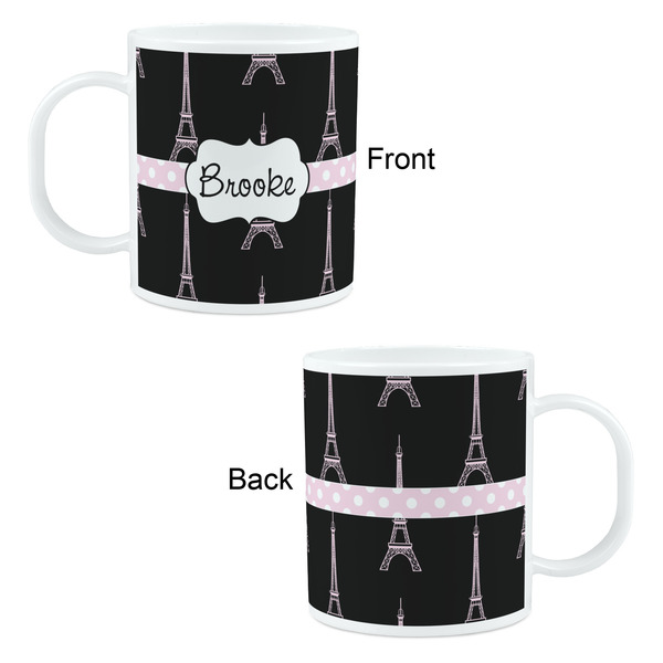 Black Eiffel Tower Kid's Mug - Apvl