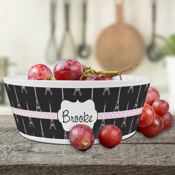 Black Eiffel Tower Kids Bowls - LIFESTYLE