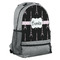 Black Eiffel Tower Backpack - Grey (Personalized)