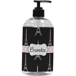 Black Eiffel Tower Plastic Soap / Lotion Dispenser (Personalized)