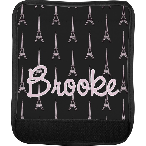 Black Eiffel Tower Luggage Handle Wrap (Approval)