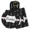 Black Eiffel Tower Luggage Tags - 3 Shapes Availabel