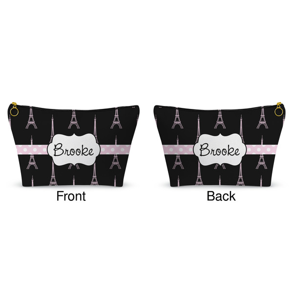 Black Eiffel Tower Makeup Bag Approval