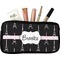 Black Eiffel Tower Makeup / Cosmetic Bags (Select Size)