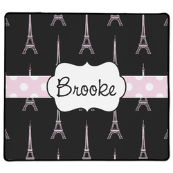 Black Eiffel Tower XL Gaming Mouse Pad - 18" x 16" (Personalized)