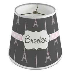 Black Eiffel Tower Empire Lamp Shade (Personalized)