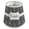 Black Eiffel Tower Empire Lamp Shade (Personalized)