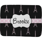 Black Eiffel Tower Memory Foam Bath Mat - 48"x36" (Personalized)