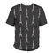 Black Eiffel Tower Men's Crew T-Shirt