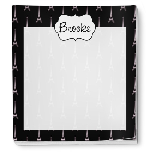 Black Eiffel Tower Notepad - Apvl
