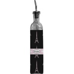 Black Eiffel Tower Oil Dispenser Bottle (Personalized)
