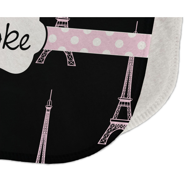 Black Eiffel Tower Old Burp Detail