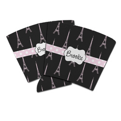 Black Eiffel Tower Party Cup Sleeve (Personalized)
