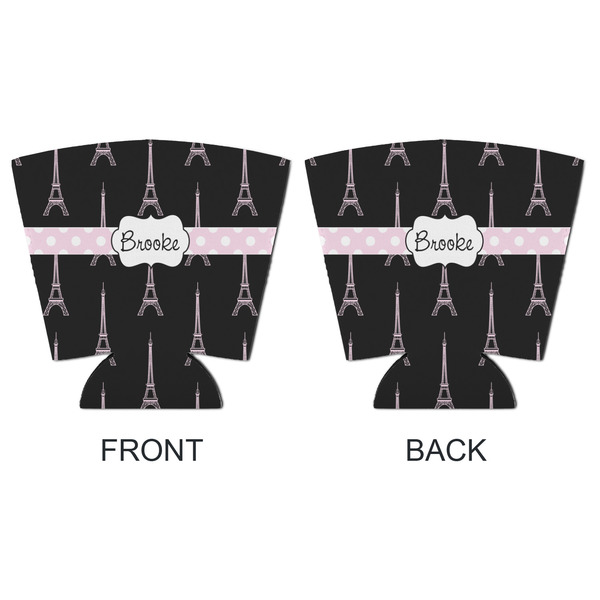 Black Eiffel Tower Party Cup Sleeves - with bottom - APPROVAL