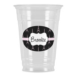 Black Eiffel Tower Party Cups - 16oz (Personalized)
