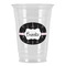 Black Eiffel Tower Party Cups - 16oz - Front/Main