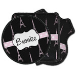 Black Eiffel Tower Iron on Patches (Personalized)