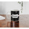 Black Eiffel Tower Personalized Coffee Mug - Lifestyle