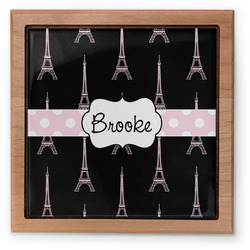 Black Eiffel Tower Pet Urn w/ Name or Text