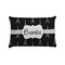 Black Eiffel Tower Pillow Case - Standard (Personalized)