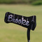 Black Eiffel Tower Putter Cover - On Putter