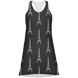 Black Eiffel Tower Racerback Dress - Large