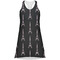 Black Eiffel Tower Racerback Dress - Large
