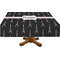 Black Eiffel Tower Tablecloths (Personalized)