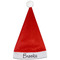 Black Eiffel Tower Santa Hat (Personalized)