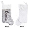 Black Eiffel Tower Sequin Stocking - Approval