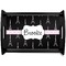 Black Eiffel Tower Black Wooden Tray - Small (Personalized)