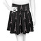 Black Eiffel Tower Skater Skirt - 2X Large