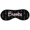 Black Eiffel Tower Sleeping Eye Masks - Large (Personalized)
