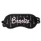 Black Eiffel Tower Sleeping Eye Mask (Personalized)