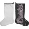 Black Eiffel Tower Stocking - Single-Sided - Approval