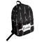Black Eiffel Tower Student Backpack (Personalized)