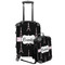 Black Eiffel Tower Kids 2-Piece Luggage Set - Suitcase & Backpack (Personalized)
