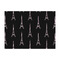 Black Eiffel Tower Tissue Paper Sheets - Large - Heavyweight