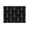 Black Eiffel Tower Tissue Paper Sheets - Medium - Heavyweight