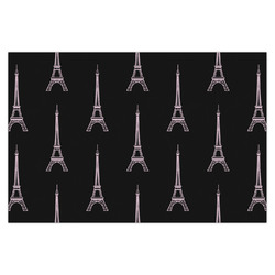Black Eiffel Tower X-Large Tissue Papers Sheets - Heavyweight