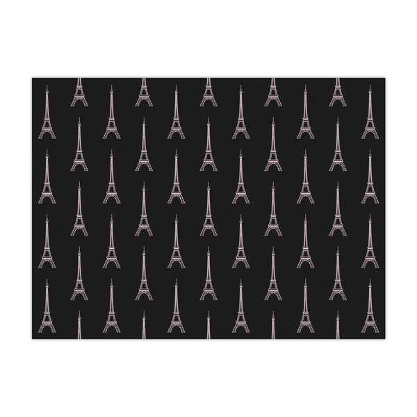 Custom Black Eiffel Tower Tissue Paper Sheets - Large - Lightweight