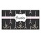 Black Eiffel Tower Wall Mounted Coat Rack (Personalized)
