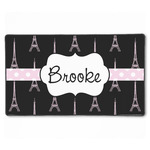 Black Eiffel Tower XXL Gaming Mouse Pad - 24" x 14" (Personalized)