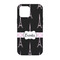 Black Eiffel Tower iPhone 13 Tough Case - Back
