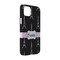 Black Eiffel Tower iPhone 14 Case - Angle