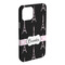 Black Eiffel Tower iPhone 15 Pro Max Case - Angle